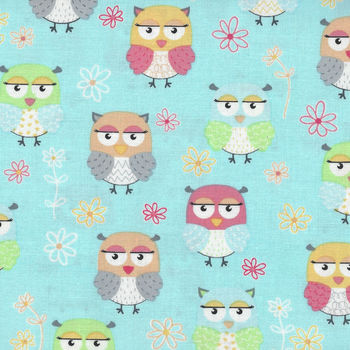 Friendship Owls from Benartex C8949 8030 color 984