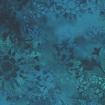 Garden Of Dreams Digital Fabric by Jason Yenter 1JYL Color 3 In The Beginning