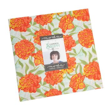 Garden Society by Crystal Manning For Moda 11890LC Layer Cake 42 x 10 Squares