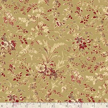 Gentryand39s Mill by Sewand39n Wild Oaks for Marcus Fabrics R601284D Gold
