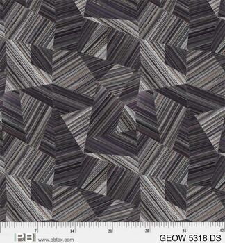 Geode 108 Quilt Wideback by PandB Fabrics GEOW 05318 Colour DS