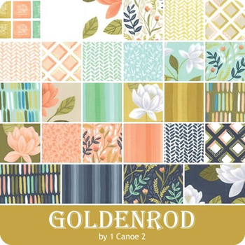 Goldenrod Jelly Roll by One Canoe Two for Moda Fabrics 36050JR