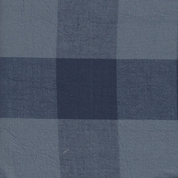 Good Taste from Cosmo Textiles Japan AY7707 2 Buffalo Check Color 4B Navy
