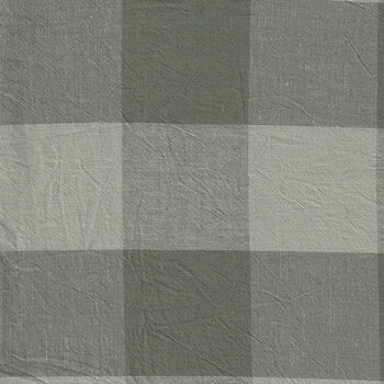 Good Taste from Cosmo Textiles Japan AY7707 2 Buffalo Check Color 4C Grey Green