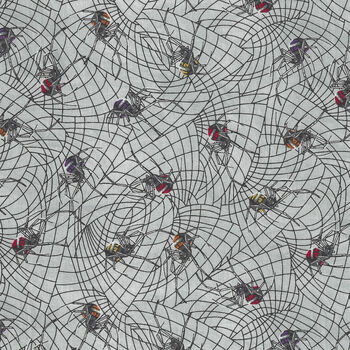 Halloween Countdown from Blank Quilting Glow In The Dark 2257G 090 Grey