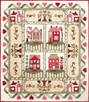 Heart And Home Set 6 Patterns From The Quilting Company Size 63 x 72