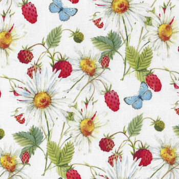 Hedgehog Hollow For In The Beginning Studio Wild Berries C2496 6HH 1 White