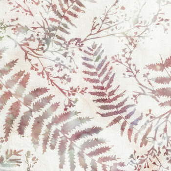 Hoffman Batik Cotton Fabric HS2313 020 Col Natural Ladies In Lilac