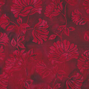 Hoffman Batik Cotton Fabric HS2331 568 Col Red Velve