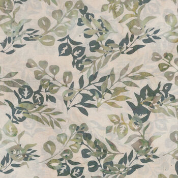Hoffman Batik Cotton Fabric HT 2395227 Sprout Mixed Foliage