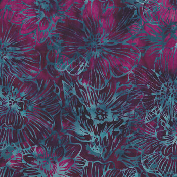 Hoffman Batik Cotton Fabric HT 2437378 Jelly Candy Skies
