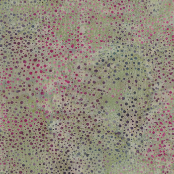 Hoffman Dot Batiks H885 094 Wild Rose