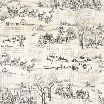 Holidays Past by Tim Holtz Eclectic Elements PWTH200 Neutral Patt Winter Toile