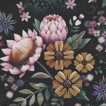 Honey Bloom by Laura C Moyer for FIGO Fabrics 90465 Col 99