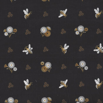Honey Bloom by Laura C Moyer for FIGO Fabrics 90467 Col 99