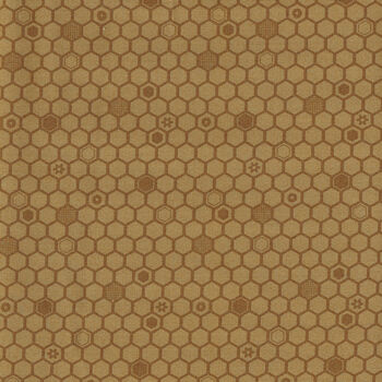 Honey Bloom by Laura C Moyer for FIGO Fabrics 90470 Col 50