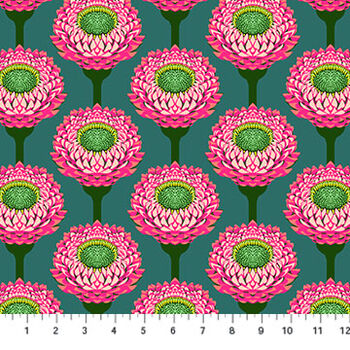ICONIC by Anna Maria Textiles and Northcott Fabrics AMT123281 Straw Flower