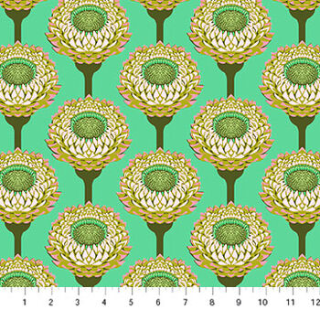 ICONIC by Anna Maria Textiles and Northcott Fabrics AMT12364V Straw Flower