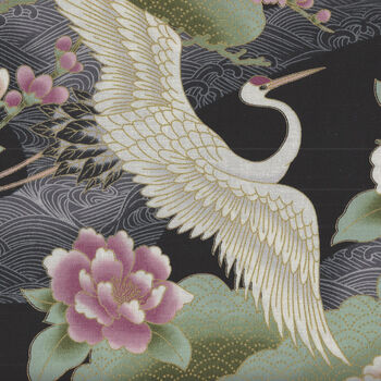 Imperial Collection Honoka By Robert Kaufman Fabrics RK 219302 Black 