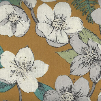 Impressions de Nature HELLEBORE OekoTex LSA953001 French 60 Wide Cotton