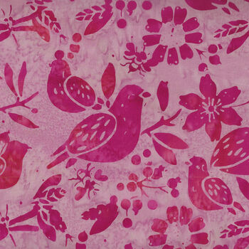 Island Batik 111813320 Mixed Birds Color Flamingo
