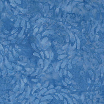 Island Batik Cotton Fabric 121514038 Col Blue Specks