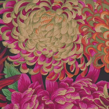 Japanese Chrysanthemum Fabric by Kaffe Fassett Collective For free Spirit PJ41 C