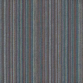 Japanese Specialty 100 Cotton Fine Stripe A2251 Colour 14 TealTan