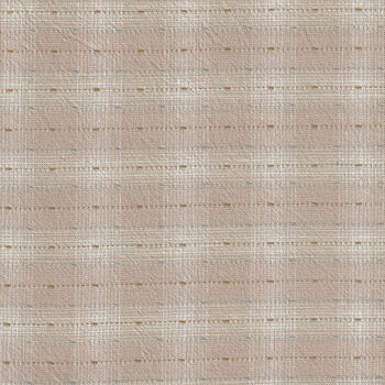 Japanese Woven Cotton Good Taste AY2013  1B Color  TaupeCream