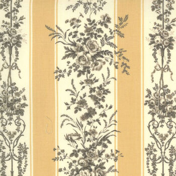Jardin De Fleurs By French General For Moda Fabrics M13891 15 Saffron