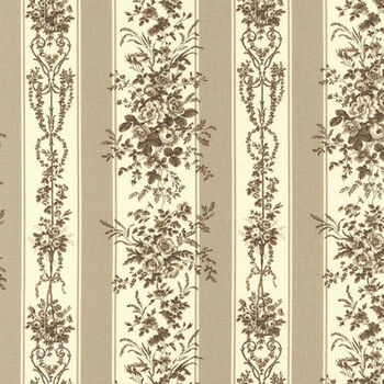 Jardin De Fleurs By French General For Moda Fabrics M13891 19 Taupe