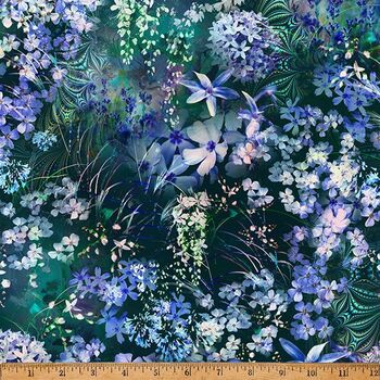Jewel Depths by Hoffman Fabrics Spectrum W5486031 Emerald