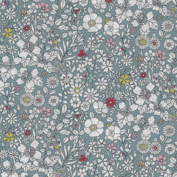 Juneand39s Meadow Liberty Tana Lawn Width 53 3633152F Color Grey