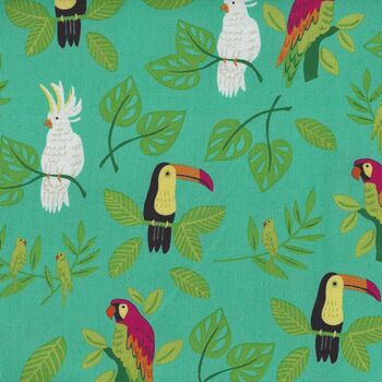 Jungle Paradise by Stacey Iset Hsu For Moda Fabrics M2078218 Birds