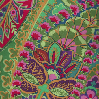 Kaffe Fasset Collective Free Spirit GP60 Color Green Pattern Paisley Jungle