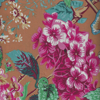 Kaffe Fasset Collective Free Spirit PWPJ097 Color Ochre Pattern Rose and Hydrangea