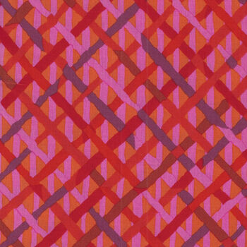 Kaffe Fassett Classics Collective PWBM037 Pattern Mad Plaid Color RedXX