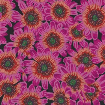 Kaffe Fassett Collective 2021 by Philip Jacobs for Free Spirit PWPJ112 Magenta 
