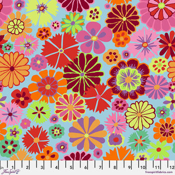 Kaffe Fassett Collective 2024 Free Spirit  PWGP204 Pink Pattern Folk Flower 