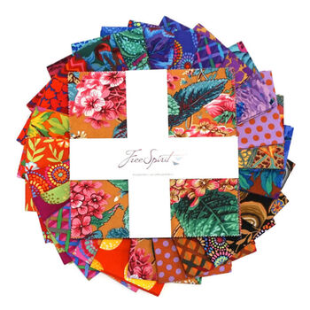 Kaffe Fassett Collective Feb 2020 10 Warm Charm Pack 42PC FB610GP