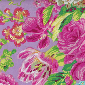 Kaffe Fassett Collective Floral Delight by Philip Jacobs for Free Spirit PWPJ075 Lavender