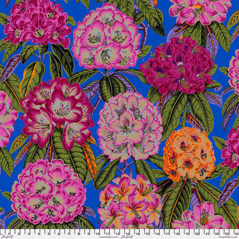 Kaffe Fassett Collective Free Spirit PWPJ124 Rhododendrons Magenta 