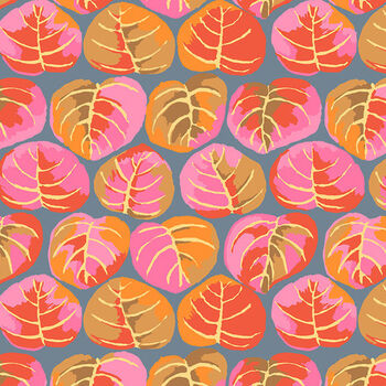 Kaffe Fassett Collective Free Spirit Palm Leaves PWGP208 Pink 