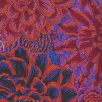 Kaffe Fassett Collective House Leeks PWPJ113 Royal Purple 