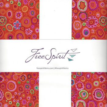 Kaffe Fassett Collective for Free Spirit 10andquot Charm Pack FB610GPCITRU