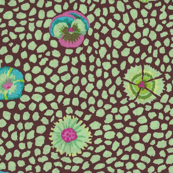 Kaffe Fassett Collective for Free Spirit GP59 Guinea Flower Green