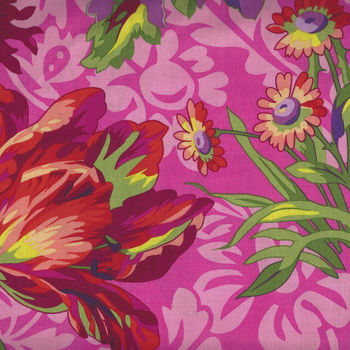 Kaffe Fassett Collective for Free Spirit Spring 2018 PWP J090 REDXX Baroque Floral