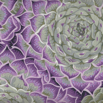 Kaffe Fassett Collective for Free Spirit Spring 2018 PWP J091 Succulent GreyX