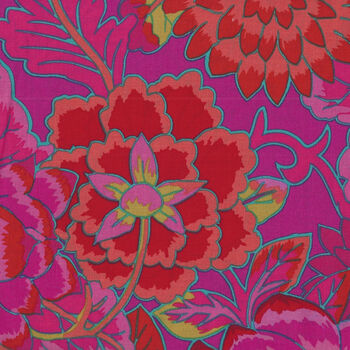 Kaffe Fassett Collective for Free Spirit  PWPG046 Cloisonne Magenta