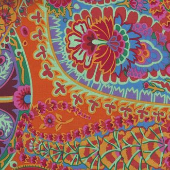 Kaffe Fassett Paisley Jungle GP60 Tangerine